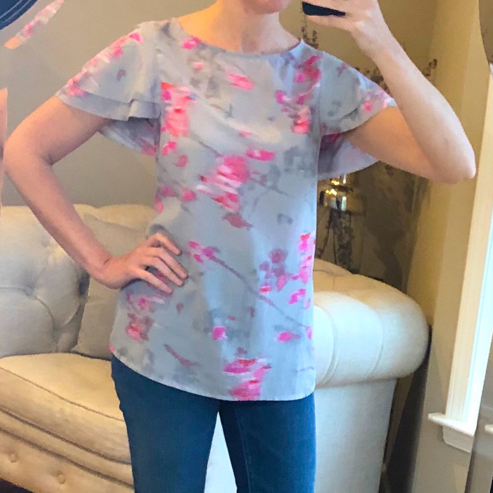 Banana Republic Abstract Print Shirt